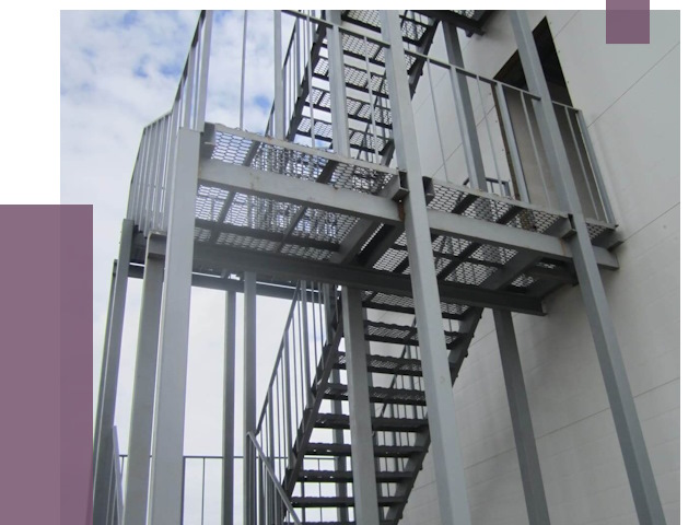 Монтаж пожарных лестниц в Куйбышеве от 7880 руб.