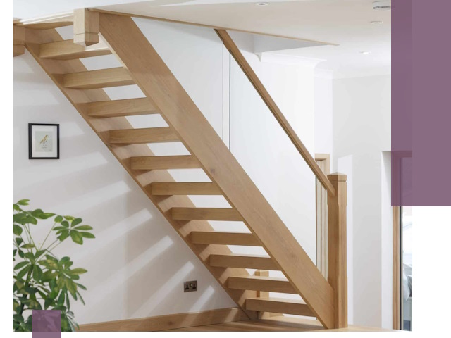 Изготовление деревянных лестниц под ключ в Куйбышеве для дома