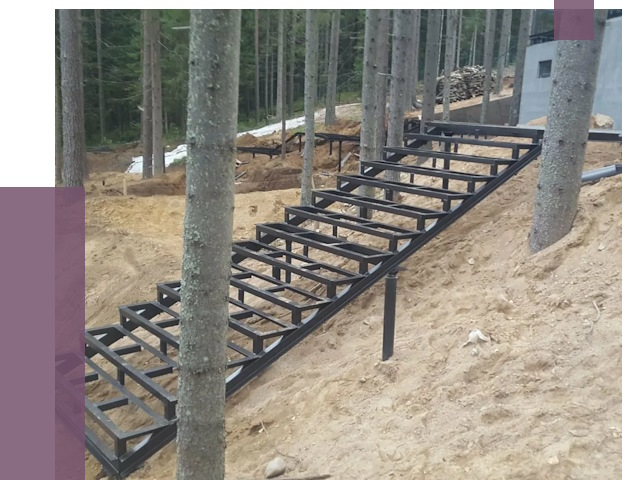 Монтаж металлических лестниц в Куйбышеве от 13739 руб. 