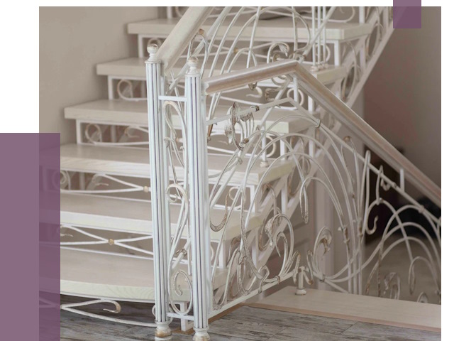 Изготовление кованых лестниц на заказ в Куйбышеве от 88137 руб. | ПРОЛЁТ-Кбш