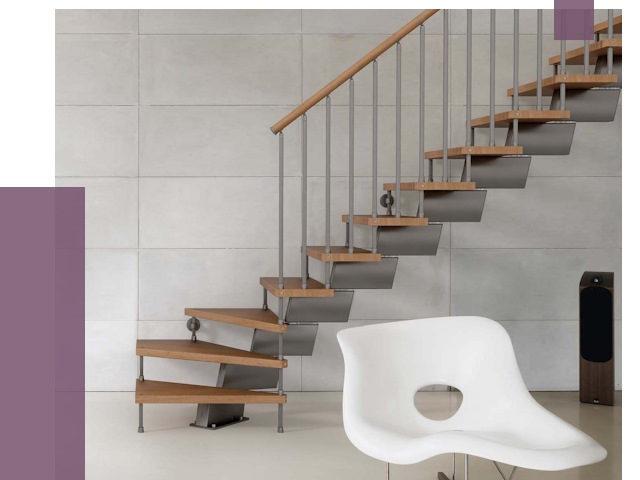 Монтаж модульных лестниц в Куйбышеве от 6429 руб. 