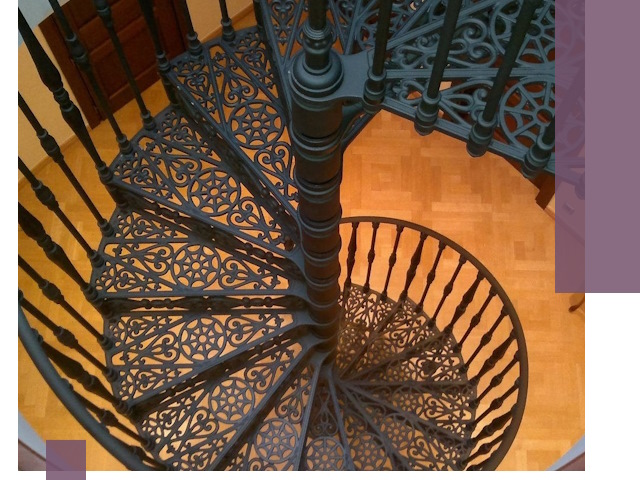 Винтовые лестницы под ключ в Куйбышеве: производство и монтаж