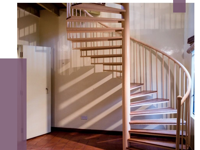 Изготовление винтовых лестниц на заказ в Куйбышеве от 77249 руб. | ПРОЛЁТ-Кбш