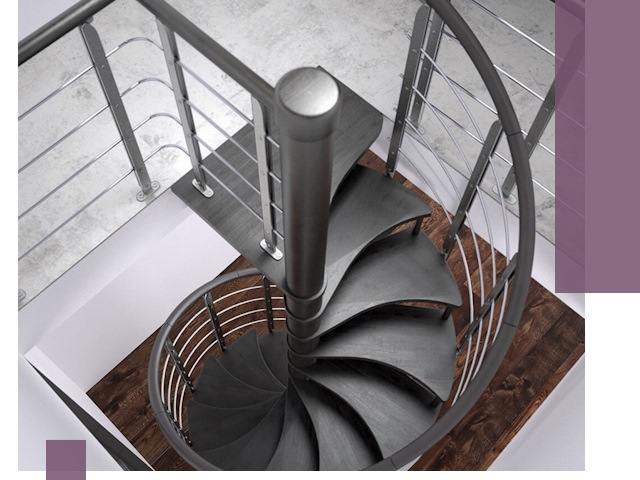 Демонтаж винтовых лестниц в Куйбышеве — быстро и безопасно