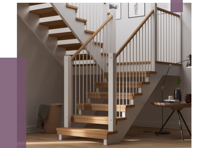 Маршевые лестницы в Куйбышеве от 38625 руб. — монтаж | ПРОЛЁТ-Кбш