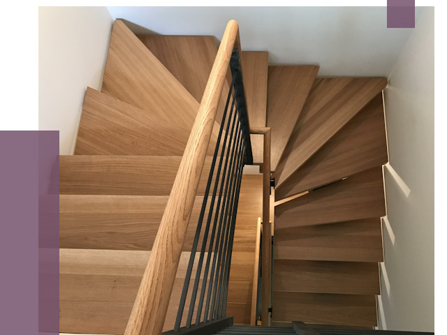 П-образные лестницы в Куйбышеве под ключ от 49253 руб. | ПРОЛЁТ-Кбш