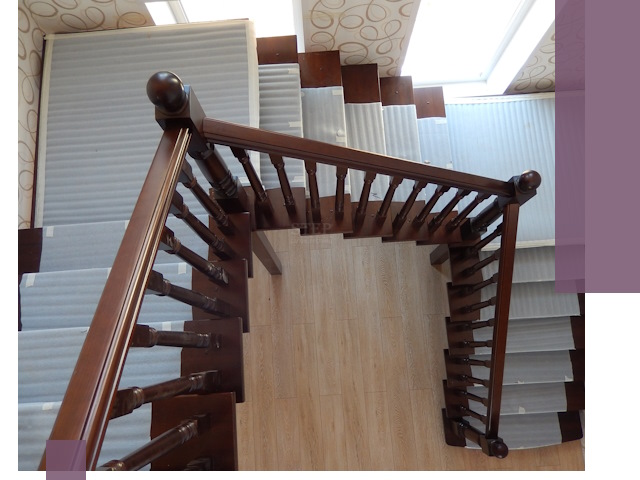 П-образные лестницы под ключ в Куйбышеве — изготовление и монтаж