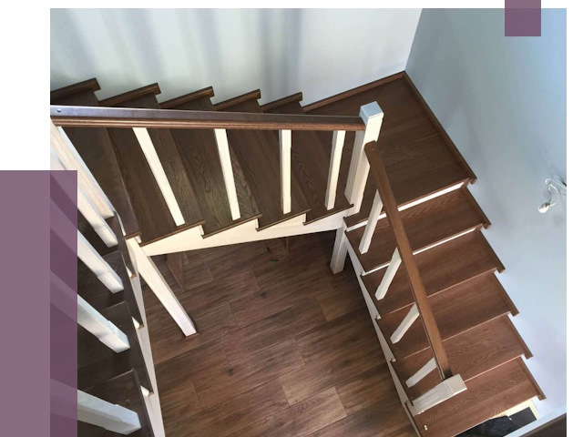 Изготовление П-образных лестниц в Куйбышеве от 15398 руб.