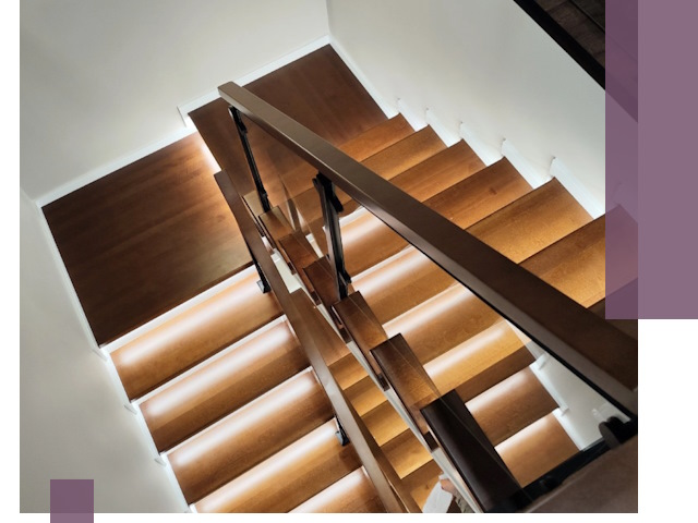 Изготовление П-образных лестниц под ключ в Куйбышеве