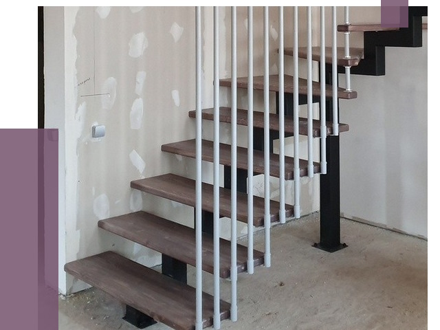 Монтаж лестниц на больцах в Куйбышеве от 8503 руб. — надежно| ПРОЛЁТ-Кбш