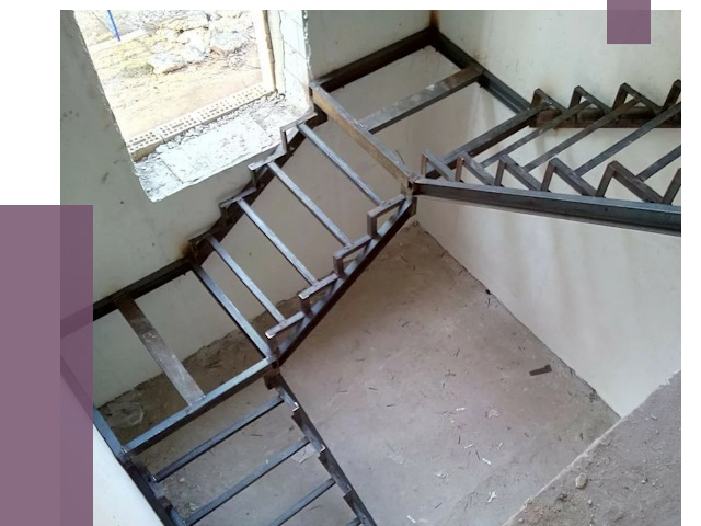 Монтаж лестниц на металлокаркасе в Куйбышеве от 12961 руб. — ПРОЛЁТ-Кбш