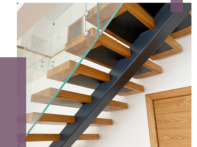 Лестницы на монокосоуре в Куйбышеве от 19183 руб. под ключ | ПРОЛЁТ-Кбш