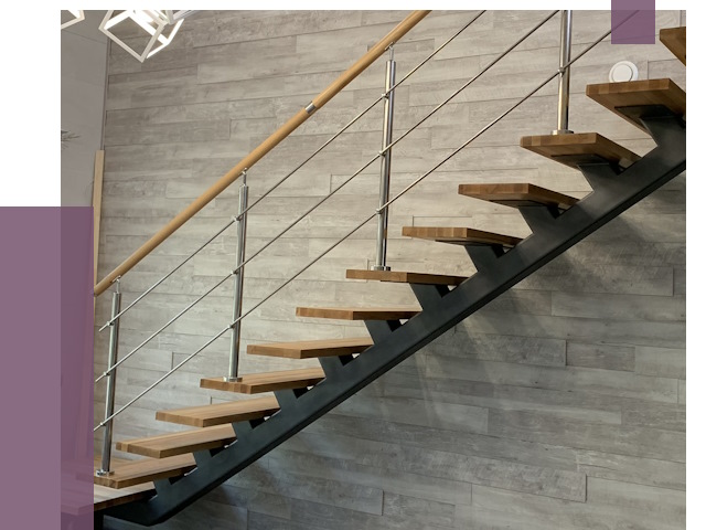 Изготовление лестниц на монокосоуре в Куйбышеве от 77249 руб. 