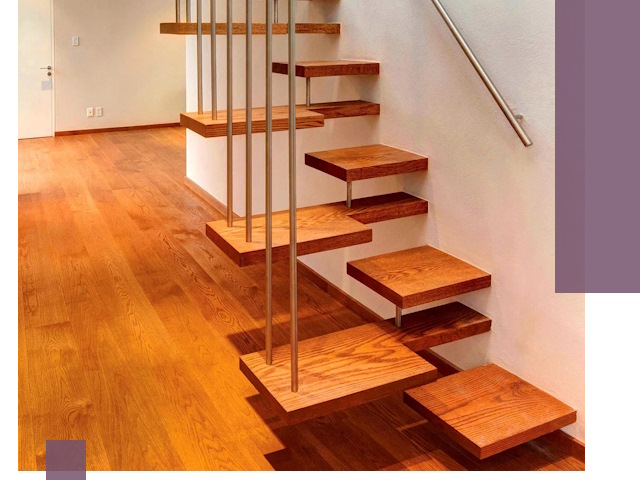 Лестницы «гусиный шаг» на заказ в Куйбышеве для узких пространств