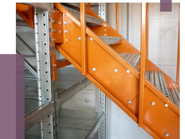 Лестницы для склада в Куйбышеве от 77768 руб. — решения | ПРОЛЁТ-Кбш