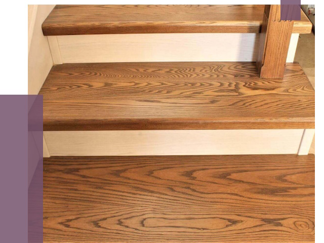 Буковые лестницы под ключ в Куйбышеве от 12702 руб.