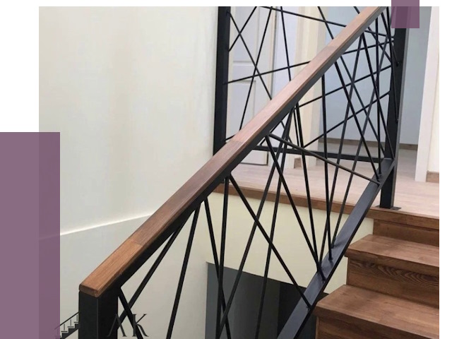 Перила и ограждения в Куйбышеве от 7777 руб. под ключ | ПРОЛЁТ-Кбш