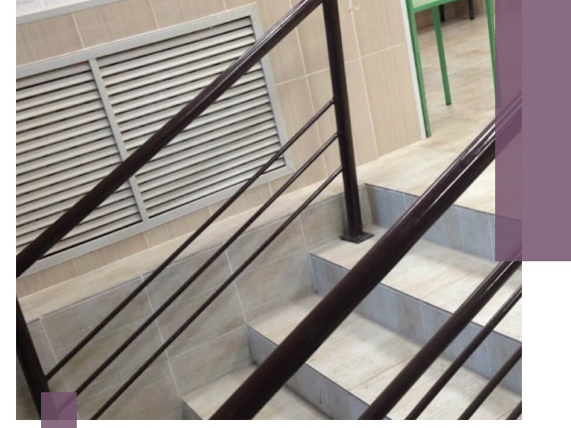 Изготовление перил из металла под ключ в Куйбышеве