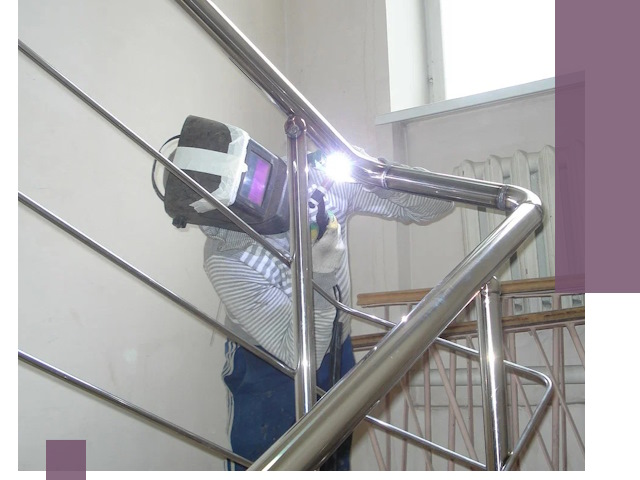 Монтаж перил и ограждений качественно в Куйбышеве