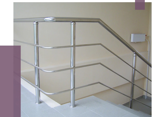 Алюминиевые перила в Куйбышеве от 6429 руб. под ключ | ПРОЛЁТ-Кбш