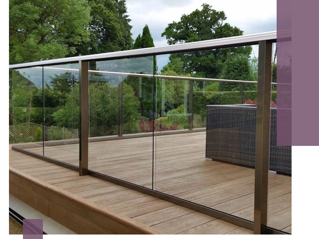 Алюминиевые перила на заказ в Куйбышеве — монтаж и гарантия