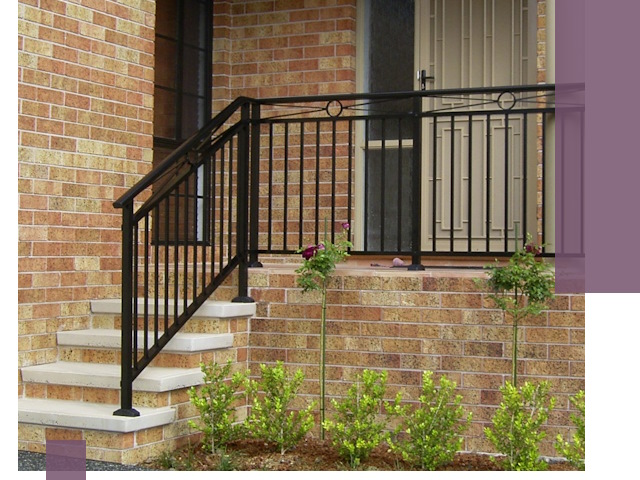 Уличные перила из металла под ключ в Куйбышеве