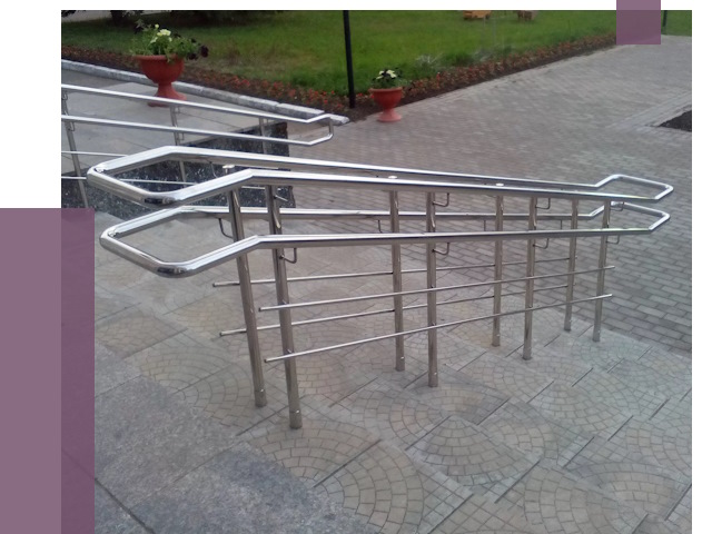 Перила для инвалидов в Куйбышеве от 7694 руб. под ключ | ПРОЛЁТ-Кбш