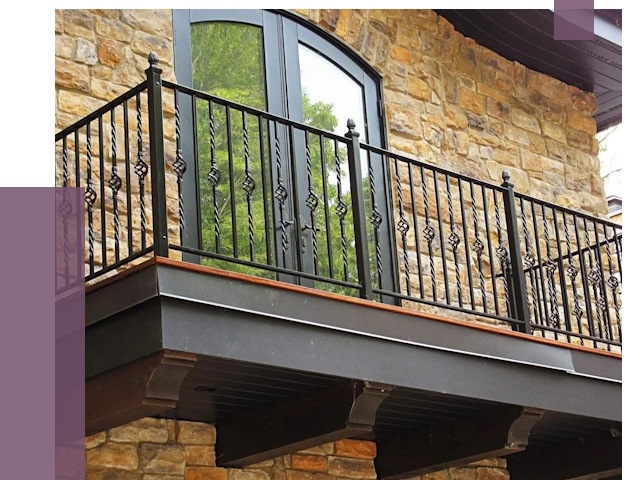 Балконные ограждения в Куйбышеве от 8140 руб. — купить | ПРОЛЁТ-Кбш