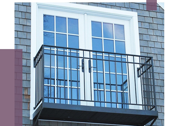 Французские балконы в Куйбышеве от 7518 руб. за м2