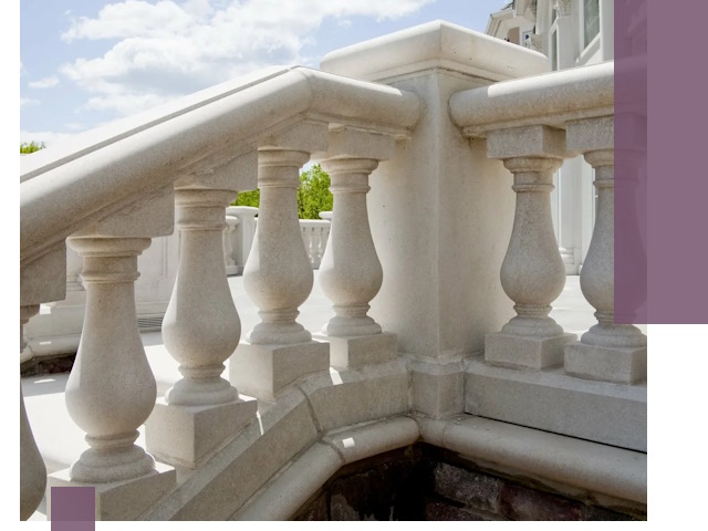 Балюстрады из металла и камня под ключ в Куйбышеве