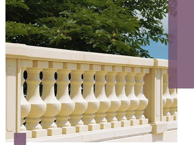 Установка балюстрады в Куйбышеве: изготовление и монтаж под ключ