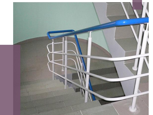 Перила в подъезде в Куйбышеве — установка и замена от 7518 руб. | ПРОЛЁТ-Кбш