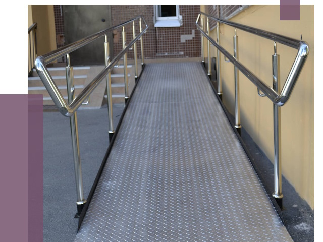 Пандусы в Куйбышеве от 12443 руб. — установка для инвалидов | ПРОЛЁТ-Кбш