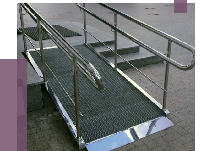 Монтаж пандусов для инвалидов в Куйбышеве от 8731 руб. под ключ | ПРОЛЁТ-Кбш