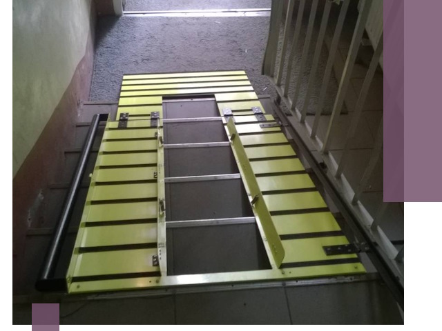 Профессиональный монтаж пандуса в подъезд в Куйбышеве