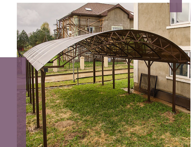 Демонтаж навесов в Куйбышеве от 4666 руб. — разборка и вывоз | ПРОЛЁТ-Кбш