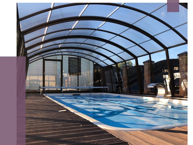 Навесы для бассейна в Куйбышеве от 17005 руб. под ключ | ПРОЛЁТ-Кбш