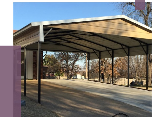 Двускатные навесы в Куйбышеве от 8140 руб. | ПРОЛЁТ-Кбш