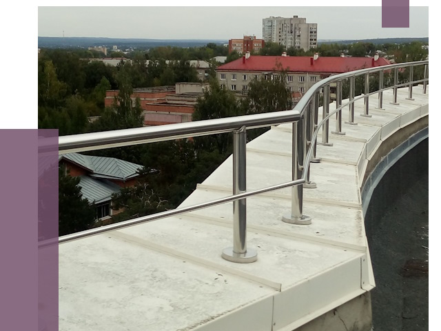 Парапеты и ограждения кровли в Куйбышеве от 5029 руб.