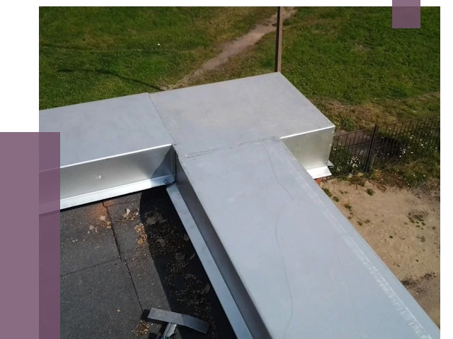 Оцинкованные парапеты в Куйбышеве от 8140 руб. | ПРОЛЁТ-Кбш