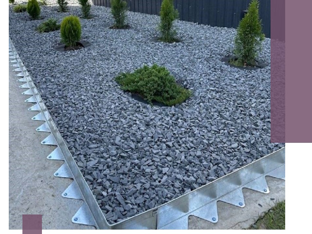 Оцинкованные металлические бордюры под заказ в Куйбышеве