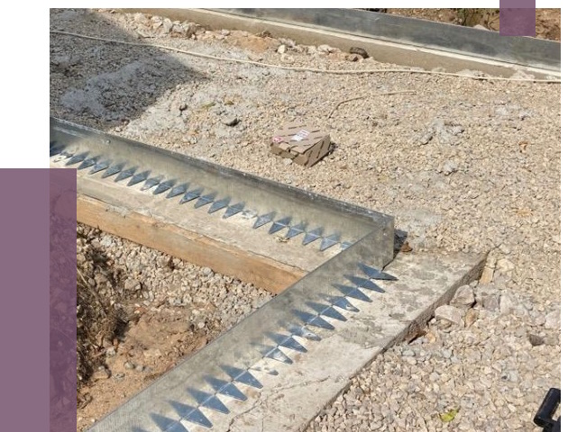 Нержавеющие бордюры в Куйбышеве от 4873 руб. под ключ | ПРОЛЁТ-Кбш