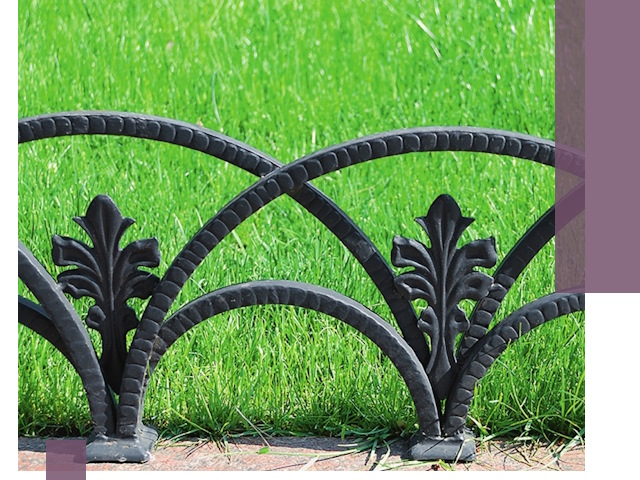 Декоративные металлические бордюры под ключ в Куйбышеве