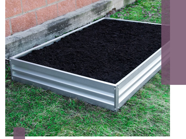 Металлические бордюры для грядок в Куйбышеве: прочность и аккуратность