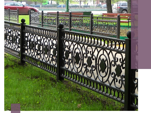 Секционные газонные ограждения под ключ в Куйбышеве