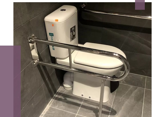 Поручни для санузлов в Куйбышеве от 4355 руб.  | ПРОЛЁТ-Кбш