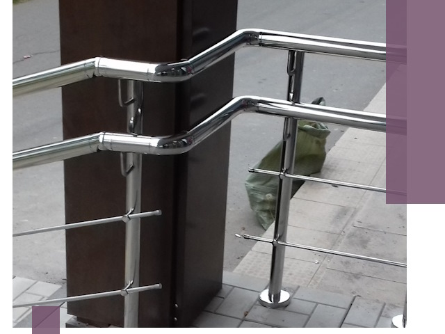 Монтаж поручней из нержавеющей стали в Куйбышеве качественно и быстро